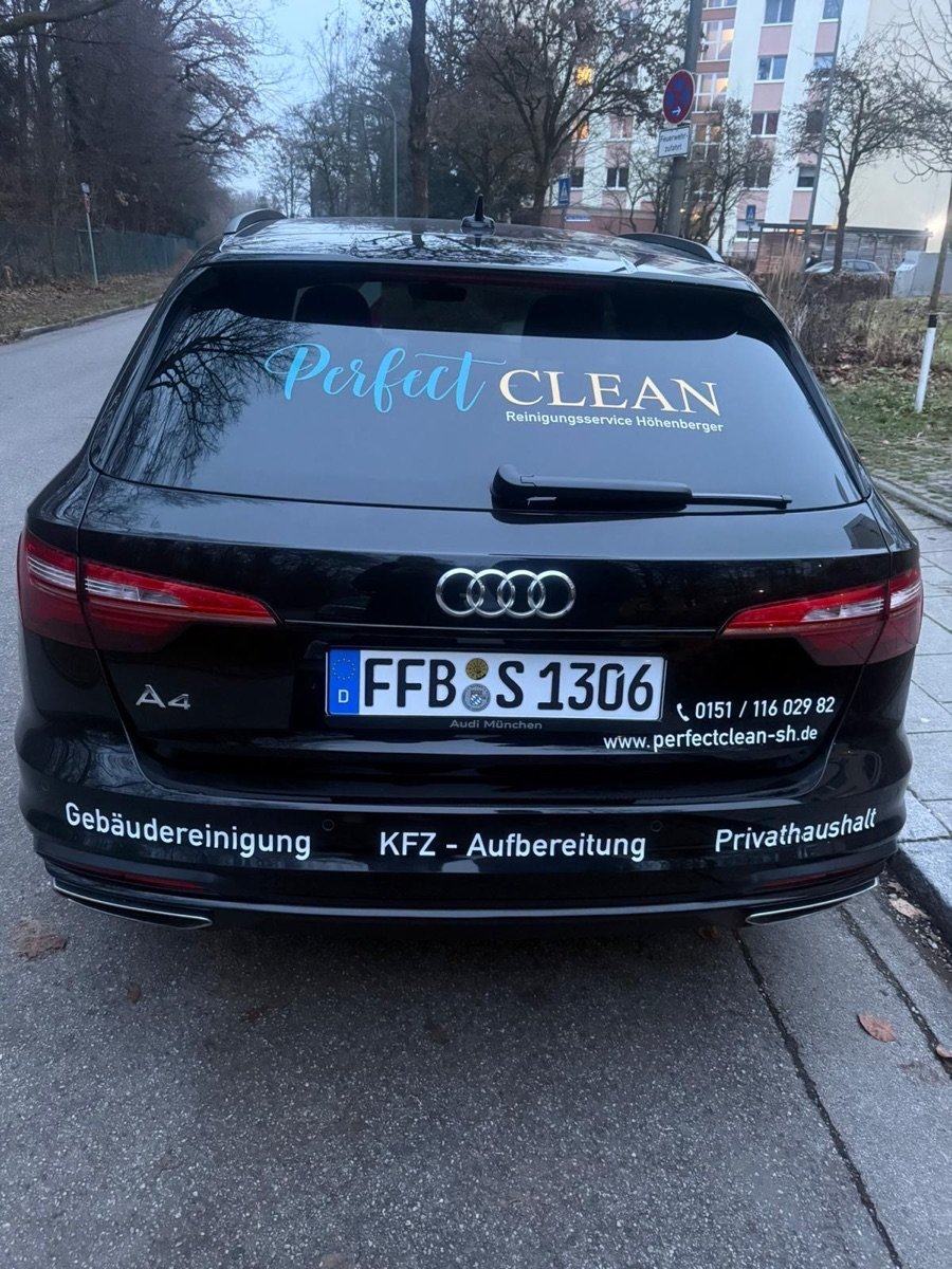 Perfect Clean Fahrzeug mit Kontaktdaten